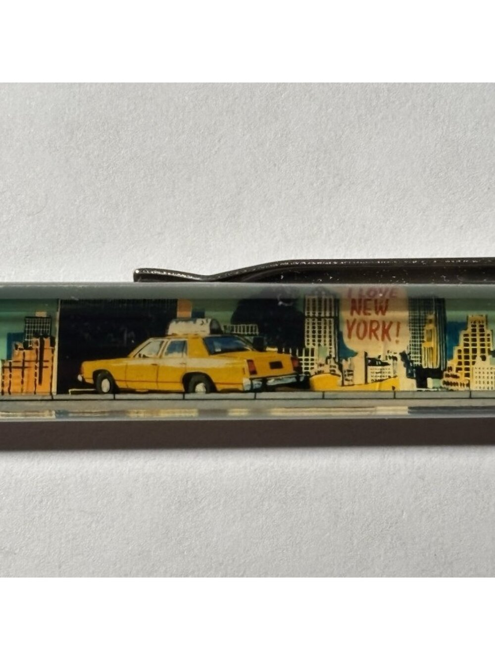 New York City Floaty Pen Yellow Taxi Cab Moves Souvenir Promo The Big Apple